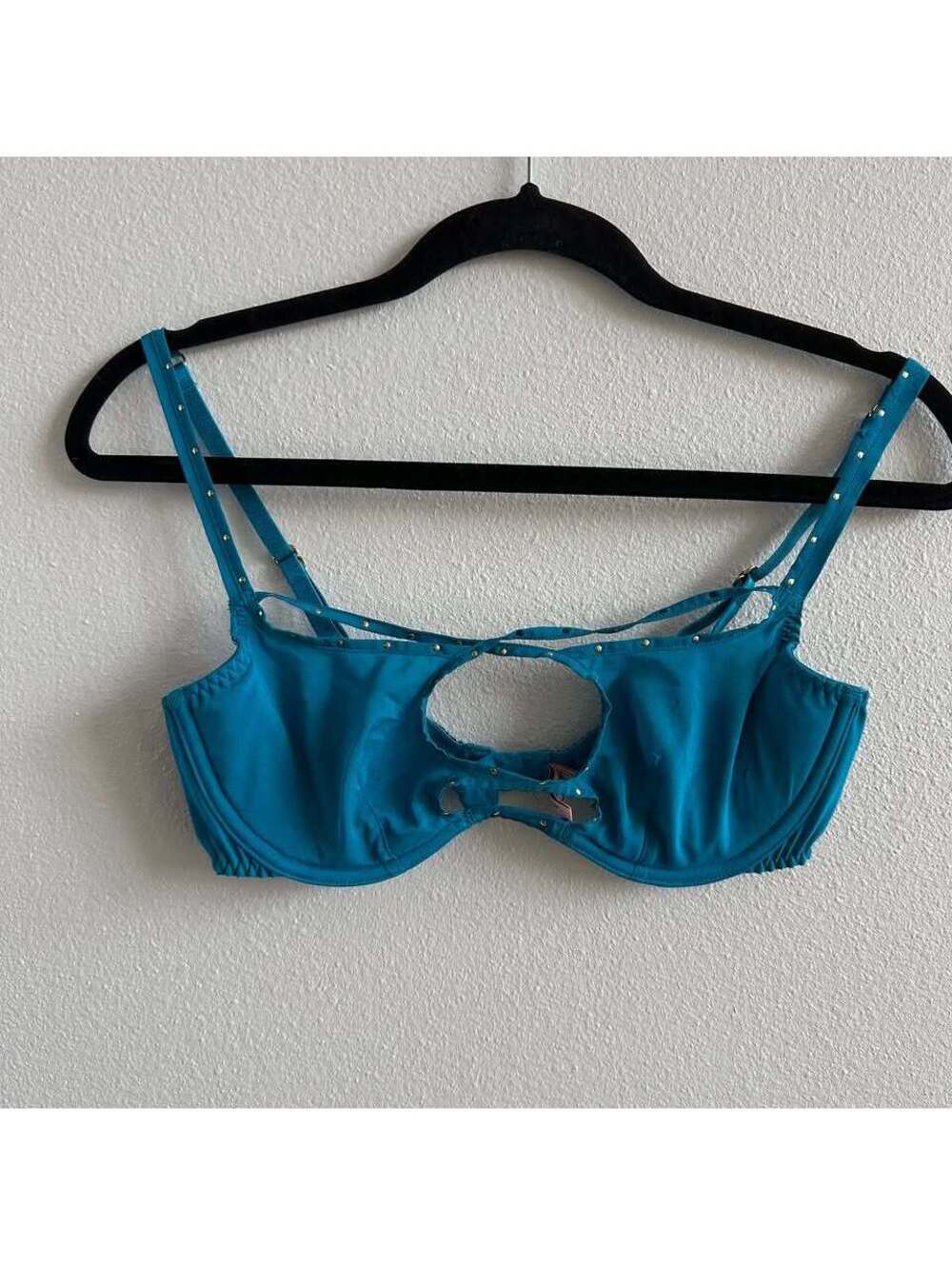 agent provocateur blue Turquoise liza bra